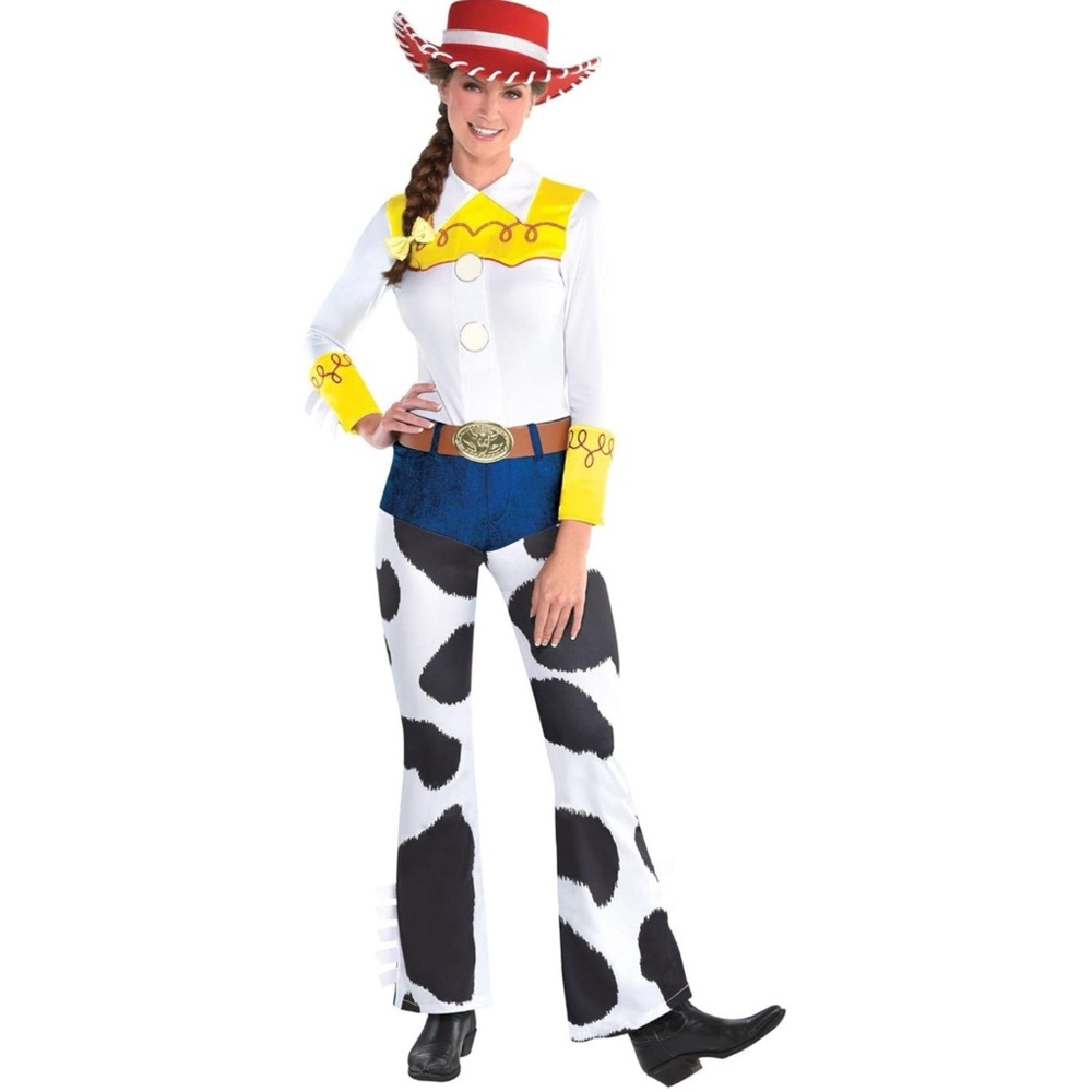 Toy Story Jessie Costume with Hat and Wig, size XL